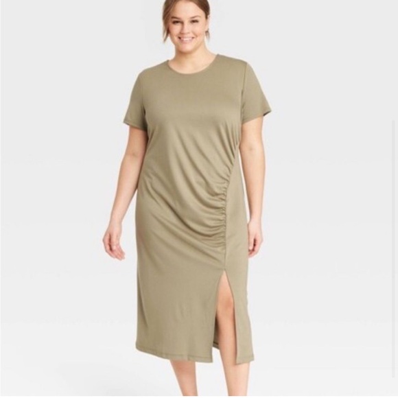 Women’s A New Day Ruched Dress XS - Picture 6 of 7